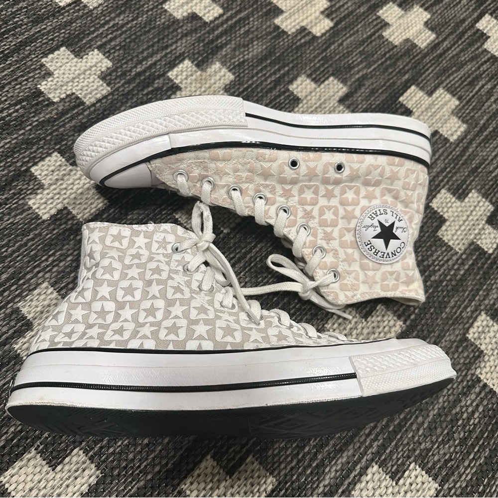 Converse Chuck Taylor 70 High After Midnight - White Women’s Size 10 - Picture 9 of 13